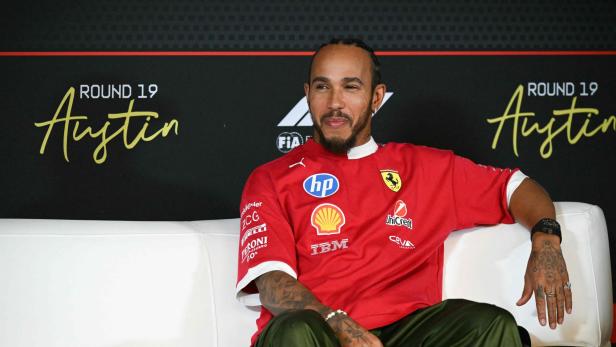 AUTO-PRIX-F1-USA-PREVIEWS Ferrari-Pilot Lewis Hamilton