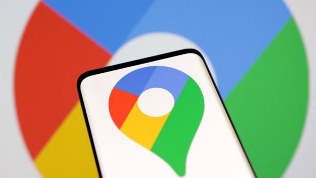 FILE PHOTO: Illustration shows Google Maps app logo