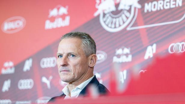 FUSSBALL: RED BULL SALZBURG: VORSTELLUNG DES NEUEN GESCHÄFTSFÜHRERS SPORT: REITER Salzburgs CEO Stephan Reiter