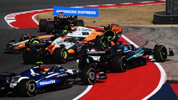 FOR-MOT-SPO-F1-GRAND-PRIX-OF-UNITED-STATES-SPRINT-&-QUALIFYING Formel 1 Austin Verstappen McLaren Piastri Norris