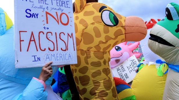 Demonstrations in Chicago against ICE and immigration laws