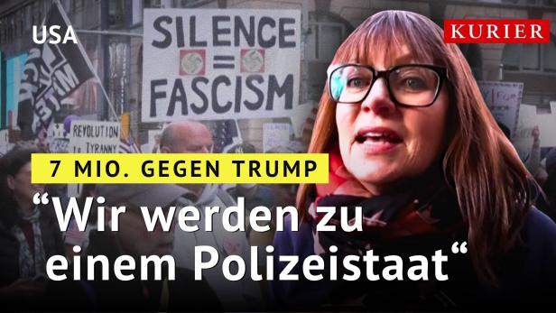 „No Kings“: 7 Millionen demonstrieren gegen Trump-Aufstand für die Demokratie in den USA
