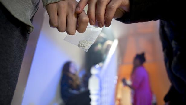 ecstasy at a house party