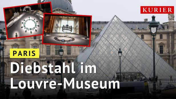 Diebstahl im Louvre-Museum: Acht Schmuckstücke gestohlen