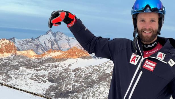 Marco Schwarz stimmte sich am Mölltaler Gletscher auf den Weltcupauftakt ein