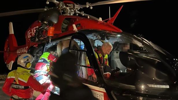 Bergrettung Sölden / Einsatz auf der Wildspitze Bergrettung Sölden / Einsatz auf der Wildspitze
