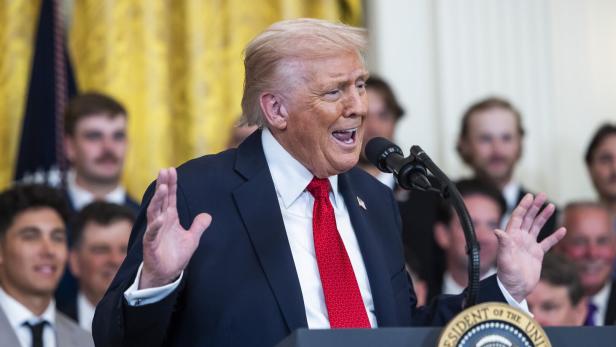US President Trump honors LSU baseball teams at the White House US-Präsident Donald Trump