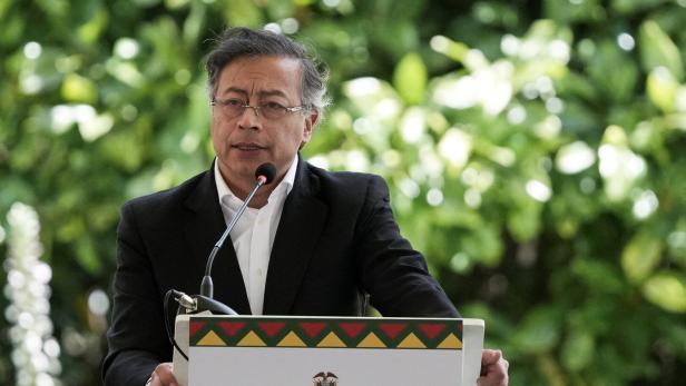 FILE PHOTO: Colombia's President Gustavo Petro in Bogota FILE PHOTO: Colombia's President Gustavo Petro in Bogota