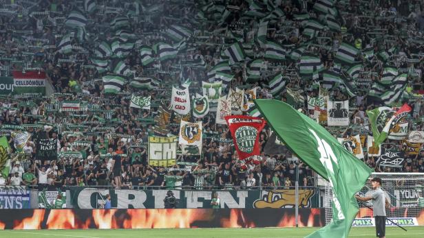 UEFA Champions League third qualifying round - Ferencvaros vs Ludogorets Wirbel vor Salzburg-Spiel: Ferencvaros-Fans zurückgeschickt