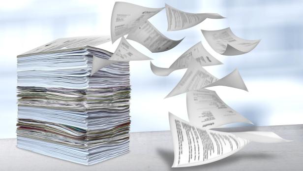 big pile of paper being blown away big pile of paper being blown away