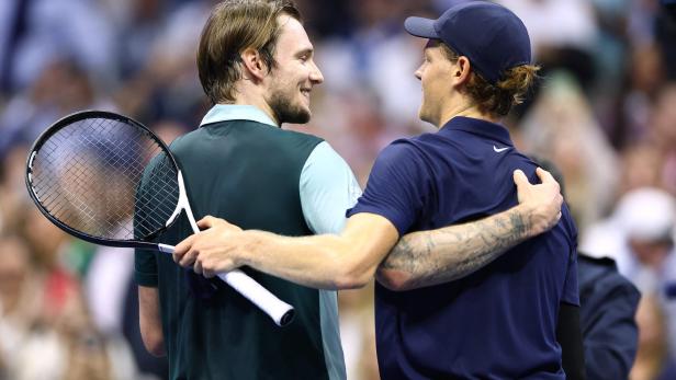 TENNIS-USA-OPEN Duell in Wien: Bublik gegen Sinner