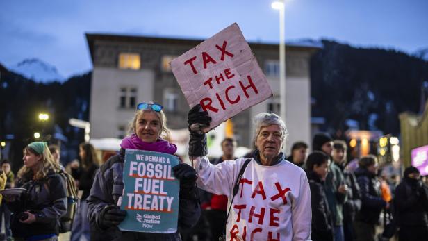 Anti World Economic Forum (WEF) protest in Davos Anti World Economic Forum (WEF) protest in Davos