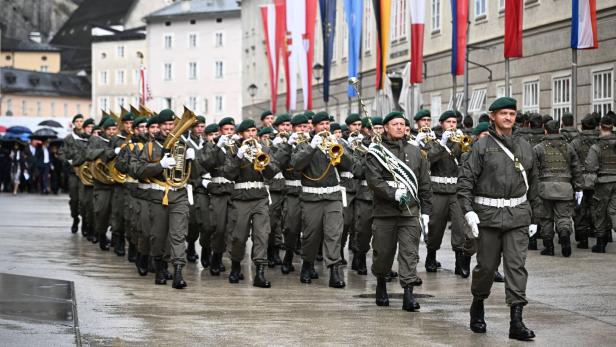 ++ THEMENBILD ++ SALZBURGER FESTSPIELE 2025: MILITÄR/BUNDESHEER/MILITÄRMUSIK ++ THEMENBILD ++ SALZBURGER FESTSPIELE 2025: MILITÄR/BUNDESHEER/MILITÄRMUSIK