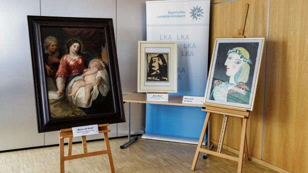 GERMANY-SWITZERLAND-ART-FORGERY-CRIME-POLICE GERMANY-SWITZERLAND-ART-FORGERY-CRIME-POLICE