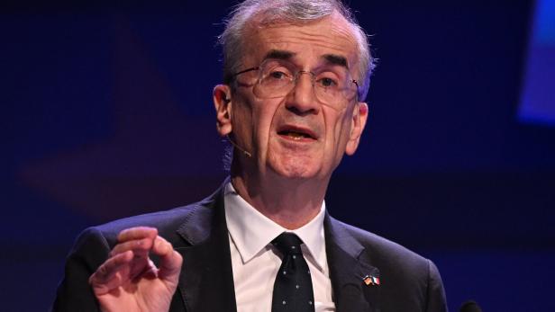 FILES-GERMANY-FRANCE-POLITICS-GOVERNMENT-ECONOMY-FINANCE-BUDGET- Der Chef der französischen Zentralbank, François Villeroy de Galhau
