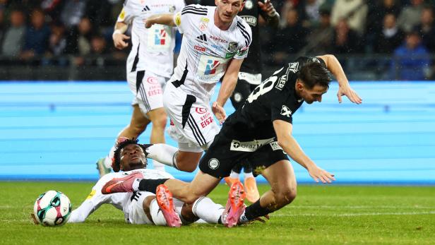 Wilde Szenen bei Sturm gegen WAC.