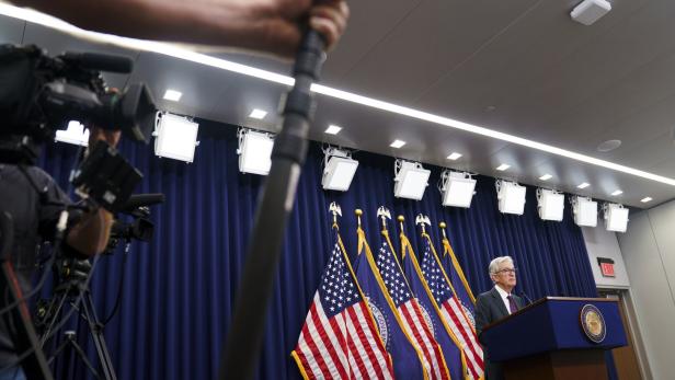 Fed Chair Powell presser after leaving interest rates unchanged