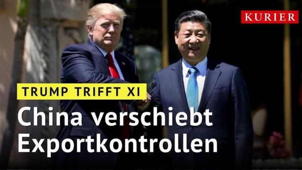 Vor Trump-Xi-Gipfel: China verschiebt Exportkontrollen