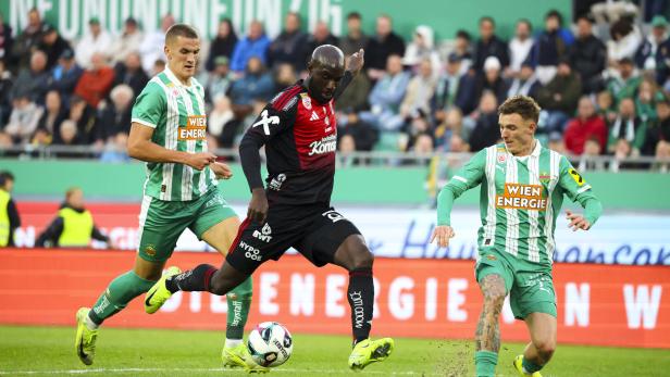 FUSSBALL/BUNDESLIGA/ADMIRAL BUNDESLIGA/10.RUNDE/ FUSSBALL-BUNDESLIGA: SK RAPID - LASK Rapid sah gegen den LASK nicht gut aus