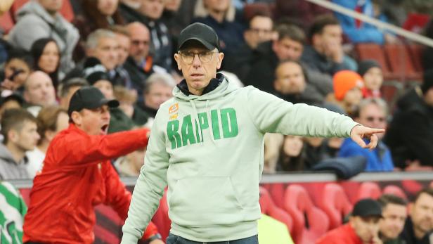 FUSSBALL: ADMIRAL BUNDESLIGA/9. RUNDE: RED BULL SALZBURG - SK RAPID Rapid-Trainer Peter Stöger