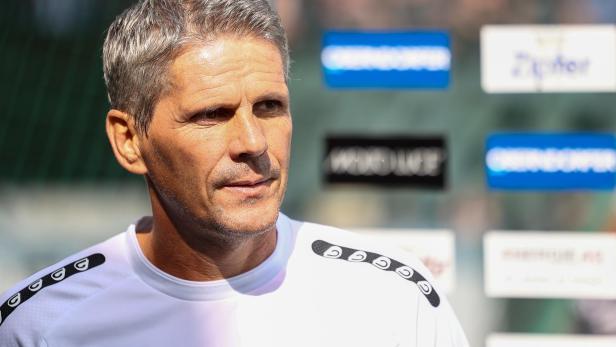 FUSSBALL: ADMIRAL BUNDESLIGA/ GRUNDDURCHGANG: LASK LINZ - SK RAPID WIEN Didi Kühbauer ist mit dem LASK weiter auf Erfolgskurs