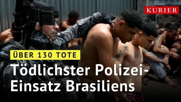132 Tote bei Polizeieinsatz in Rio de Janeiro – tödlichster Einsatz Brasiliens