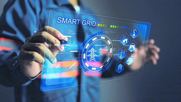 Smart grid concept Aree Sarak