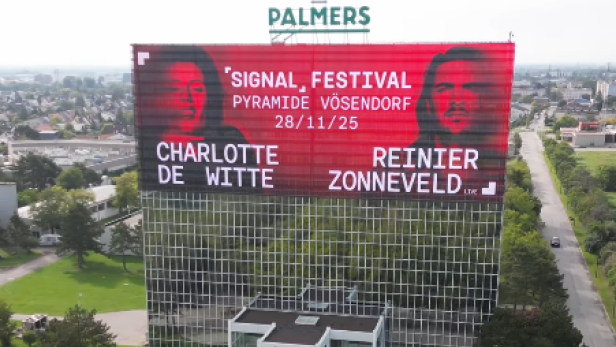 Bald geht das Signal Festival in der Pyramide Vösendorf über die Bühne. Signal Festival in der Pyramide an zwei Wochenenden im November