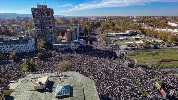 SERBIA-ACCIDENT-RAIL-POLITICS-CORRUPTION-DEMONSTRATION-ANNIVERSA SERBIA-ACCIDENT-RAIL-POLITICS-CORRUPTION-DEMONSTRATION-ANNIVERSA