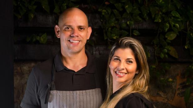 Für zwei  Tage in Wien: Die brasilianischen  Spitzenköche  Fabrício Lemos und Lisiane Arouca.