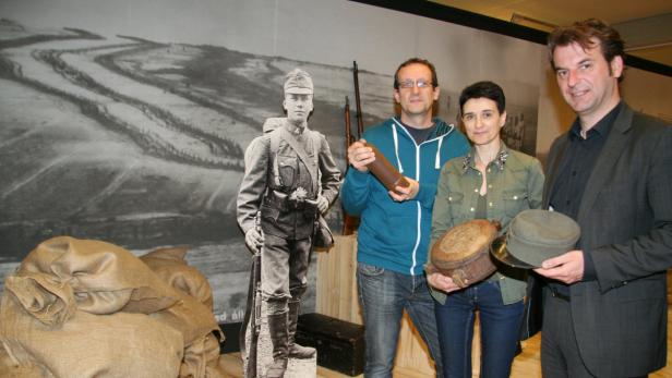 Sonderausstellung im Landesmuseum zum Ersten Weltk…