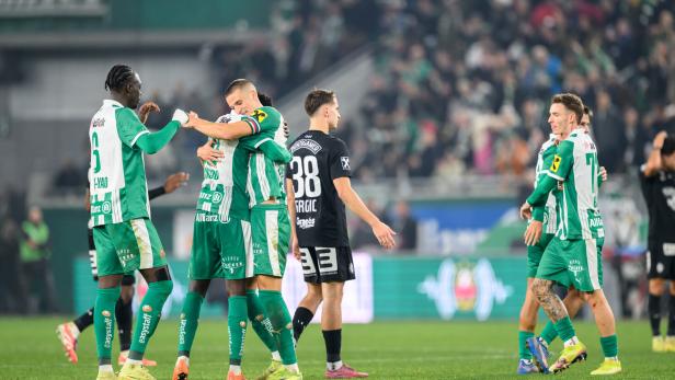 Rapid jubelte, Sturm war schockiert. 