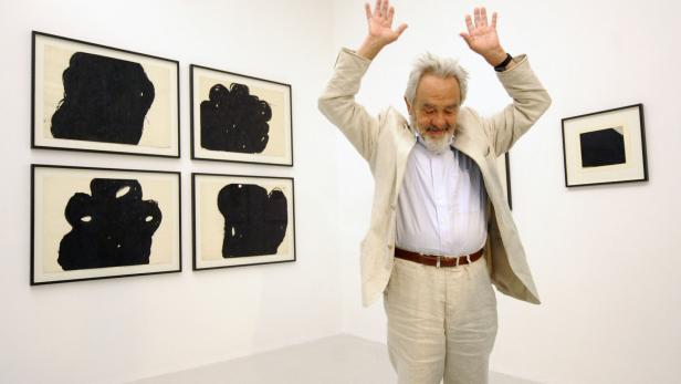 ++ ARCHIVBILD ++ 95. GEBURTSTAG VON MALER ARNULF RAINER