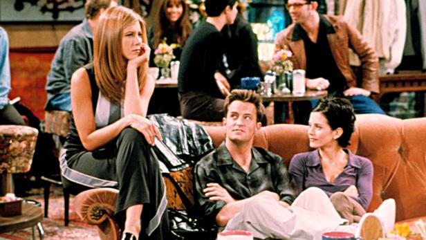 Serie "Friends", Jennifer Aniston, Matthew Perry, Courteney Cox