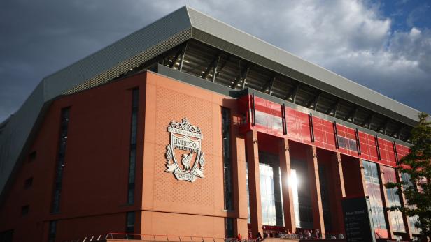 Anfield Road in Liverpool