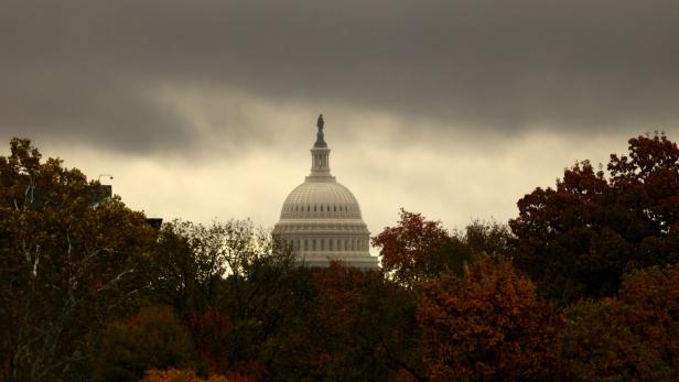 U.S. Capitol on the 30th day of the Government shutdown in Washington