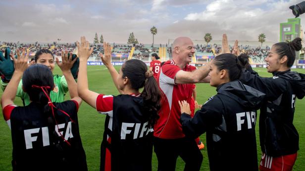 FIFA-Präsident Infantino im Iran