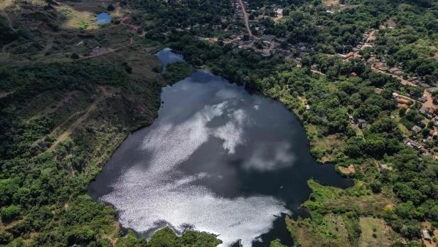 BRAZIL-MINING-GOLD-SERRA PELADA-LAKE