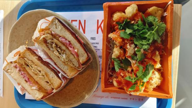 Mochi eröffnet Lokal Chicken Karate am Vorgartenmarkt