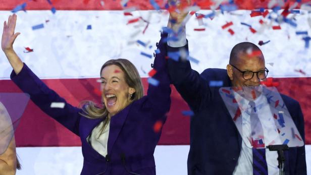 Die Demokratin Mikie Sherrill siegte in New Jersey.