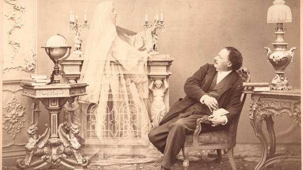 Adolf Ost, Geistererscheinung, vor 1864