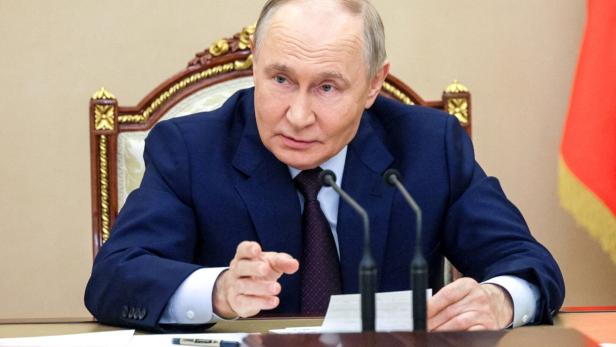 Russian President Putin chairs Security Council meeting in Moscow