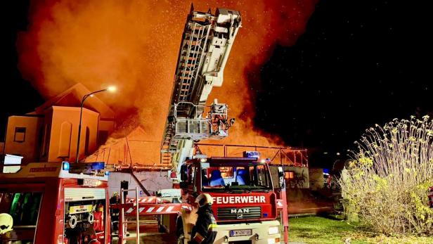 Großbrand in Hirschbach