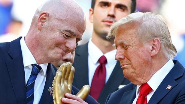U.S. President Trump attends FIFA Club World Cup final