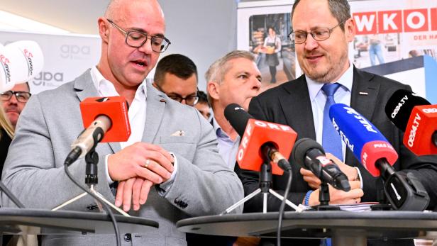 HERBSTLOHNRUNDE: KV-VERHANDLUNGEN IM HANDEL - FERRARI/TREFELIK