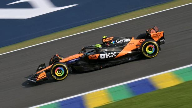 Lando Norris in Brasilien