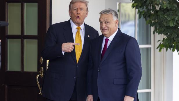 US President Trump welcomes Hungarian Prime Minister Orban to White House