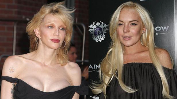 Courtney Love möchte Lohan mit Drogen helfen