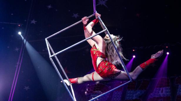 Viele der Artistinnen und Artisten sind bereits im Zirkus groß geworden.