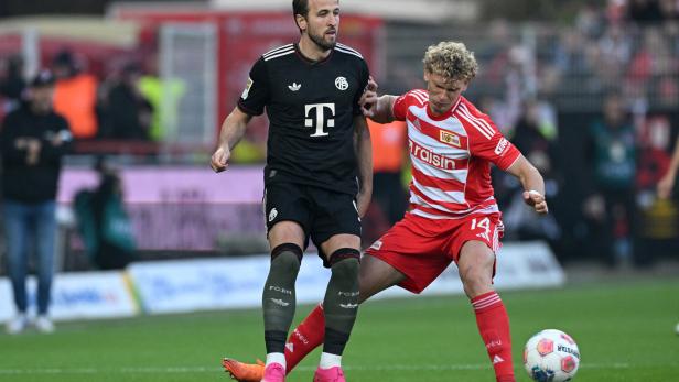 Kane (li) entwischte Querfeld nur einmal